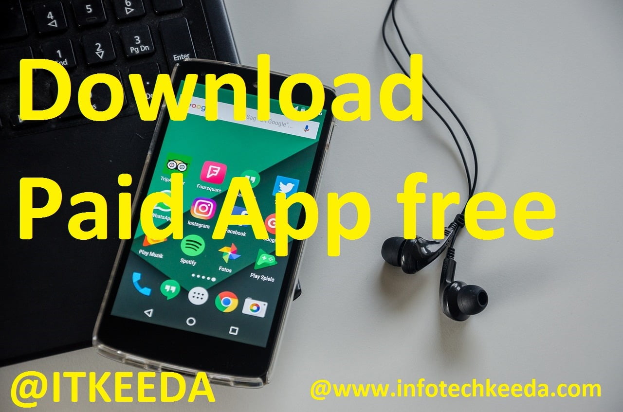 Download paid app free trick from Google play store