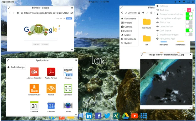 Convert your Android into PC look (Leena)