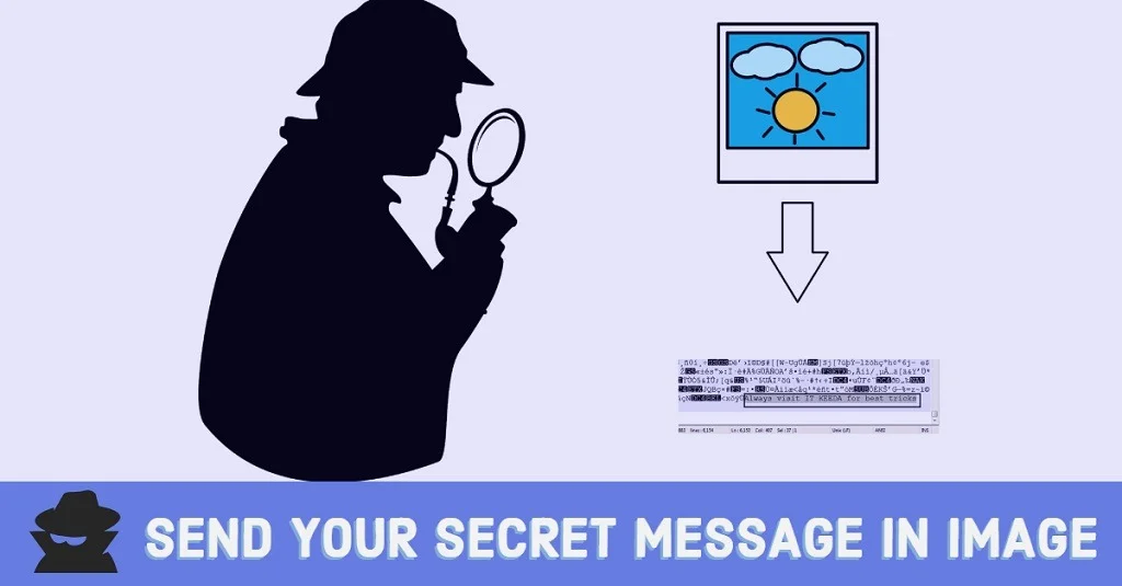 secret message in image