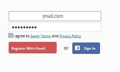 Seeder registration