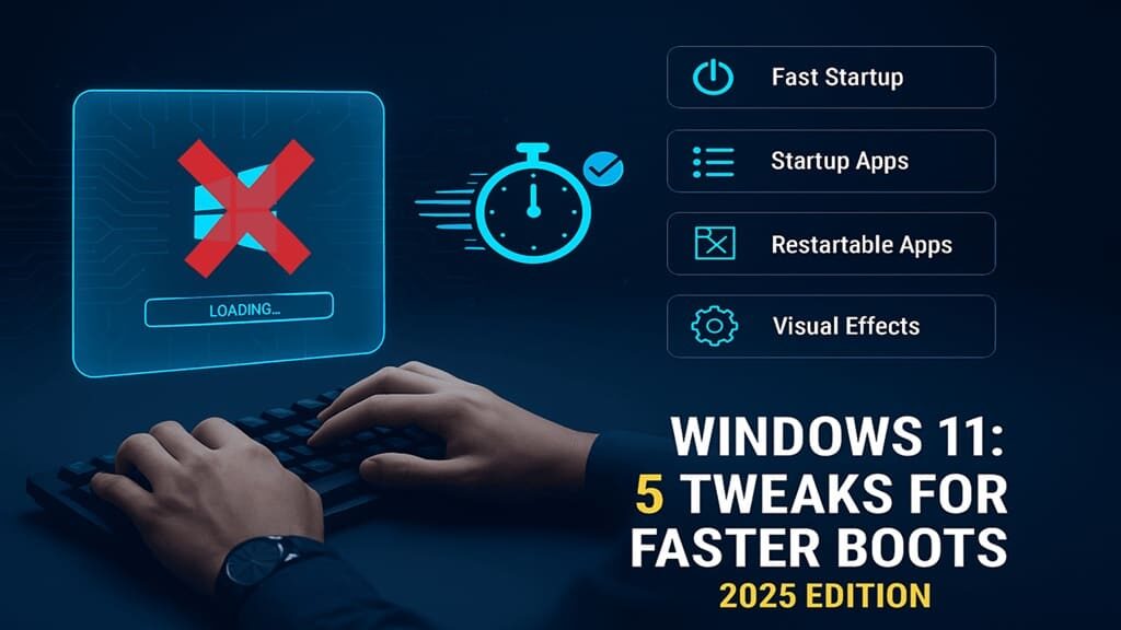 How to Speed Up Windows 11 Startup (2025) – Fix Slow Boot Time Easily