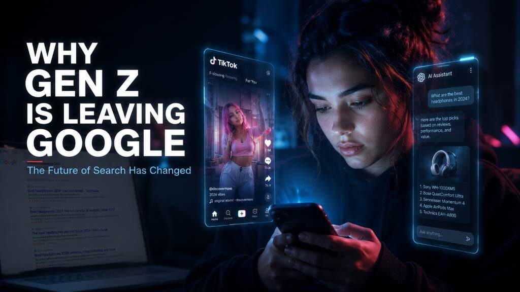 Gen Z using TikTok and AI platforms instead of traditional Google Search